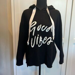 Zara NWOT ZARA Oversized Black Sweatshirts & Hoodies Size S
